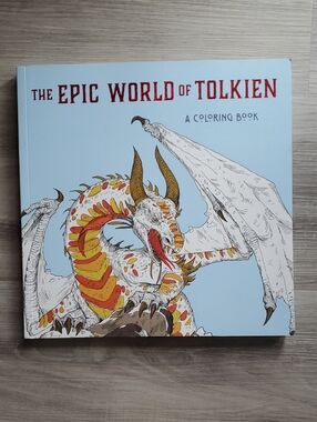 NEW - The Epic World of Tolkien Adult Coloring Book - Thunder Bay Press